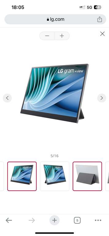 LG +view 16MR70 mit USB-C neues Modell