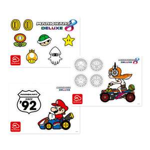 [My Nintendo Store] Verfügbarkeitsdeal: Mario Kart 8 Deluxe-Fenstersticker, 3 div. Sets, je 100 Platinpunkte. Porto inkl. Kauf über 24.99€