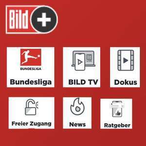 BILDplus Monatsabo für 1,99 € statt 7,99 € | BILDplus Jahresabo für 19,99 € statt 79,99 € (inkl. 1. & 2. Bundesliga-Highlights)