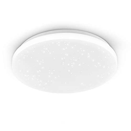 [Prime]EGLO Pogliola-S, Ø 31 cm, Kristalleffekt LED Deckenleuchte