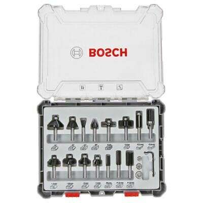 Bosch Freihandfräser-Set. 8-mm-Schaft. 15-teilig 2607017472