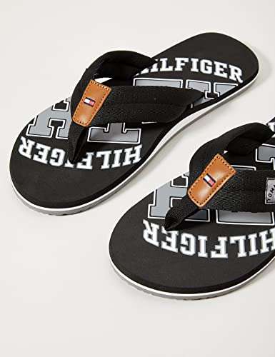 Tommy Hilfiger Herren Flip Flops Essential Th Beach Sandal Gr 39 bis 48 für 17,24€ mit Coupon (Prime)