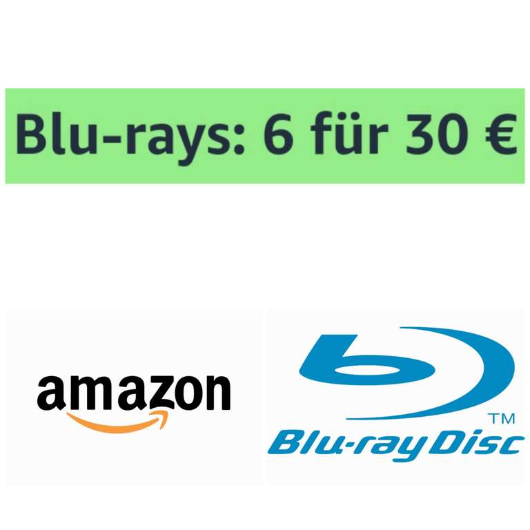 6 Blu-rays für 30€ | viele Beispiele im Deal (Amazon Prime)