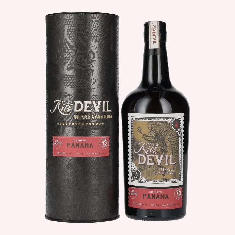 Hunter Laing Kill Devil 13 Jahre Panama Single Cask Rum 2006, 60,3% Vol., 0,7l in Geschenkbox