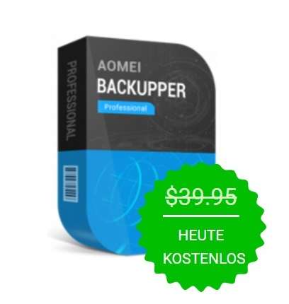 AOMEI Backupper Pro 7.3.3 - giveawayoftheday