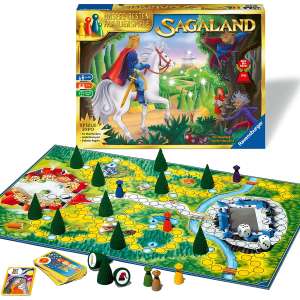 [Amazon Prime] Sagaland - Ravensburger 26424 - Gesellschaftsspiel - 2 - 6 Spieler ab 6 Jahren - Spiel des Jahres 1982