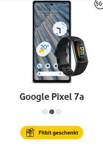 Google Aktion: Google Pixel 7a/7/7 Pro kaufen, Fitbit Charge 5 gratis (auch bei Amazon, MediaMarkt, Vodafone, Logitel, Sparhandy, ...)