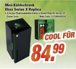 Xbox Series X Mini-Kühlschrank 4,5 Liter (Expert online und offline)