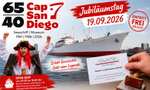 172° - [Hamburg] 40 Jahre Museumsschiff CAP SAN DIEGO – Open Ship mit FREIEM EINTRITT