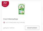 Rossmann Frosch Waschmittel mit App Coupon 25%