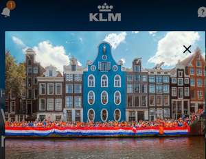 KLM Königstag 60€ Rabatt (ab 170€ Flugpreis / Langstreckenziele)