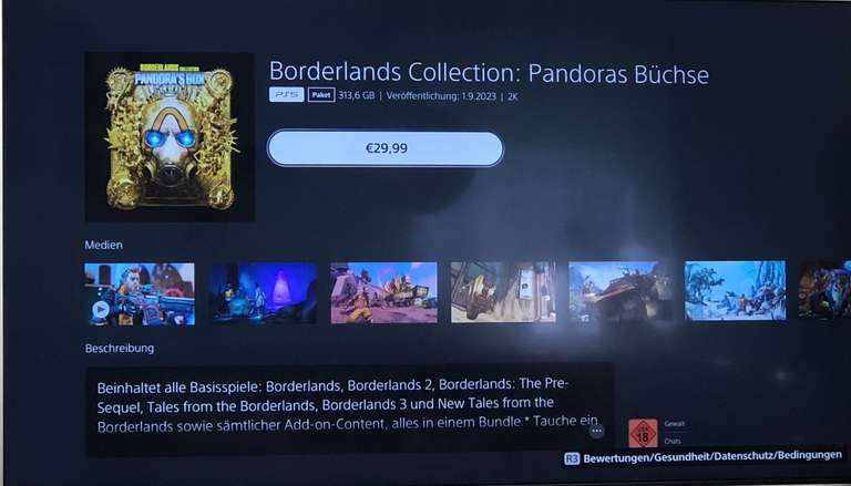 Borderlands Collection Pandoras Büchse