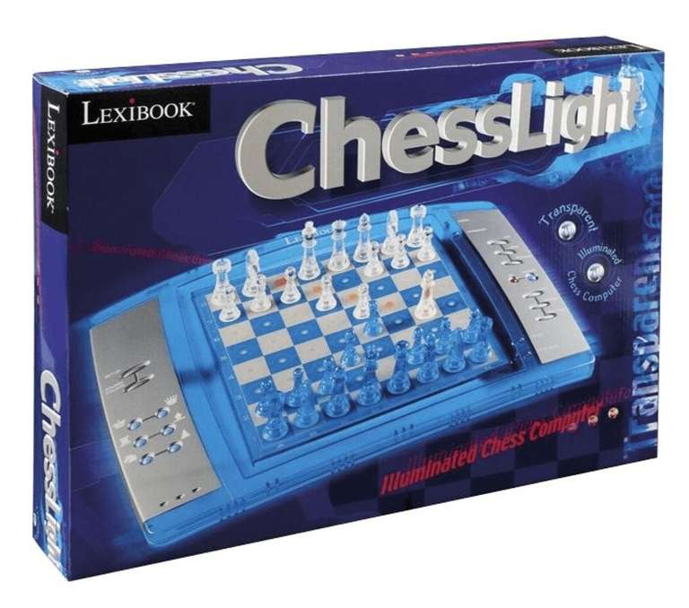 LEXIBOOK Schachspiel ChessLight, Schachcomputer mit 64 Schwierigkeitsstufen für 39,99€ zzgl. Versand