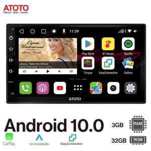Atoto S8 Premium Android 7" Autoradio 2DIN CarPlay, AndroidAuto 2Gutscheine!