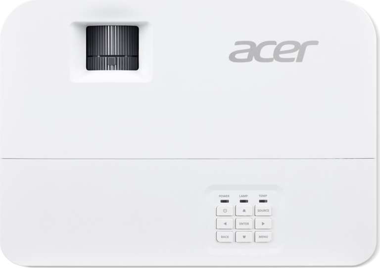 Acer X1626HK Projektor (DLP, 1920x1200, bis 4000lm, Trapezkorrektur, 3D-ready, 2x HDMI 1.4, USB, 10W LS, 30dB)