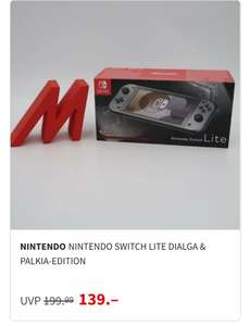 Media Markt Fundgrube Nintendo Switch Lite Dialga+Palkia