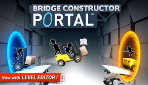 [Steam] Bridge Constructor Portal für 99 Cent (Steam Deck Support)
