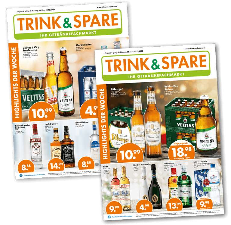 Perfect Draft 6L Fässer ab 12,99 € zzgl. 5 € Pfand -Trink & Spare Getränkefachmarkt - (NRW)