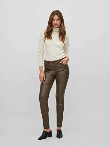 Vila Female Skinny Fit Jeans Coated