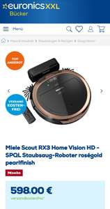 Miele Scout RX3 Home Vision HD - SPQL Staubsaug-Roboter roségold pearlfinish