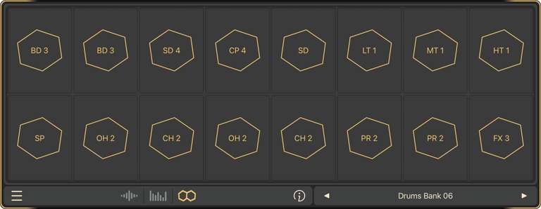 [iOS & Mac] FAC Drumkit // 16 Voices Drum Synthesizer und Stereo Sample Player // AuV3