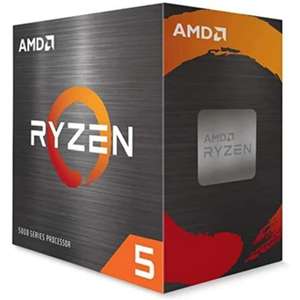 AMD Ryzen 5 5500 Prozessor (Basistakt: 3.6GHz, Max. Leistungstakt: bis zu 4.2GHz, 6 Kerne, L3-Cache 16MB, Socket AM4)