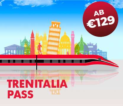 Trenitalia Pass: Flexibel mit der Bahn durch Italien ab 129,- für 3 Fahrten, mehr Fahrten auch buchbar