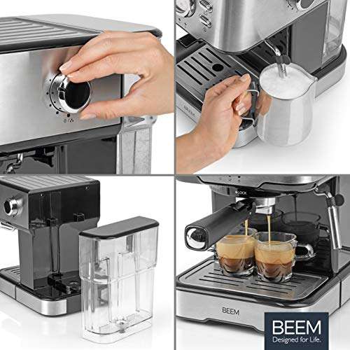 BEEM ESPRESSO-SELECT Espresso-Siebträgermaschine 5052, Globus Supermarkt