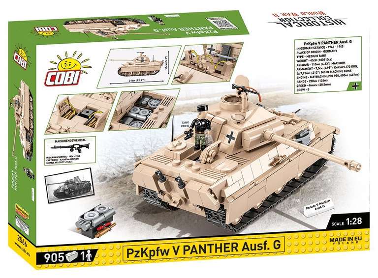 Cobi PzKpfw V Panther Ausf. G (Set-Nr.: 2566)