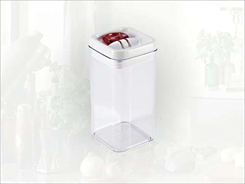 [amazon prime] Leifheit Fresh and Easy Vorratsbehälter 1, 2 L. Eckig / luft- und wasserdicht