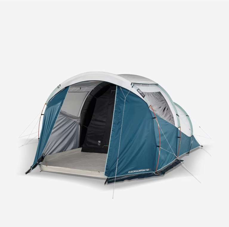 QUECHUA Familienzelt Stangenaufbau Arpenaz 4.1 Fresh & Black 4 Pers. at  DECATHLON 96,89  | mydealz
