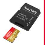 SanDisk Extreme microSDXC UHS-I Speicherkarte 64 GB + Adapter; A2, C10, V30, U3, 170 MB/s Übertragung, 80MB/S schreiben
