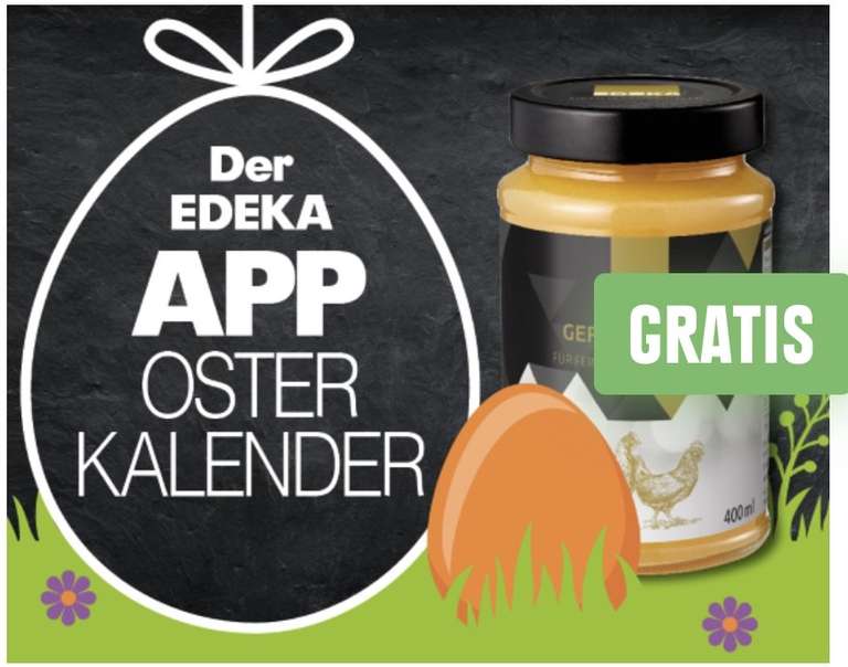 Gratis Edeka Nordbayern Ostercountdown: EDEKA Genussmomente Fond