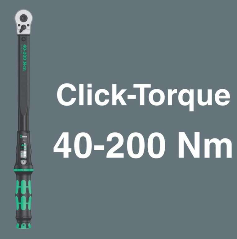 Wera Click-Torque C 3 Set 1, 40-200 Nm, 13-tlg. Versandkostenfrei