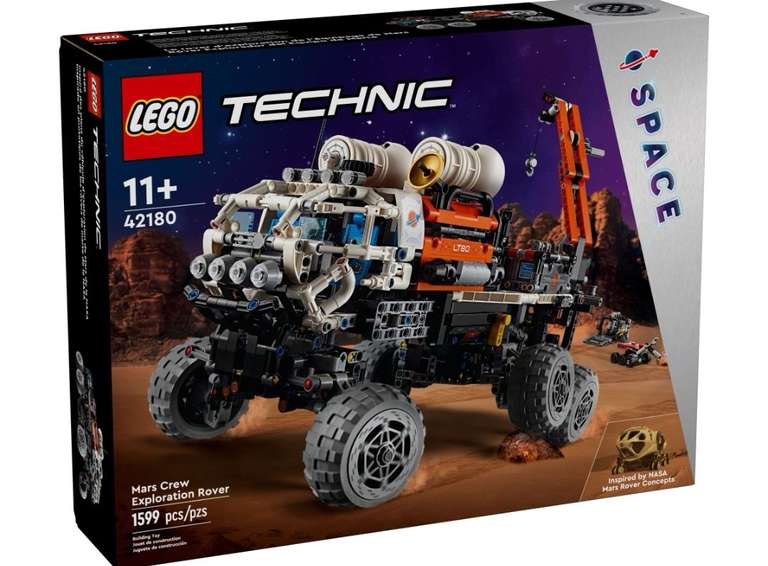 Lego Technic 42180 Mars Exploration Rover (-37% zur UVP, bisheriger Bestpreis)