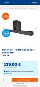 Denon DHT-S316 Soundbar + Subwoofer