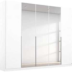 Rauch Möbel Kleiderschrank 5-türig mit Spiegel, BxHxT 226x229x54 cm für 286,95€