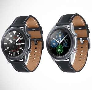 Samsung Galaxy Watch 3 SM-R845 LTE 45mm Silber / Schwarz zertifizierte neuwertige B-Ware smallbug.de