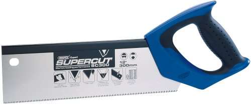 Draper Expert Supercut Soft-Grip Hardpoint Feinsäge, 11 TPI/12 PPI Feinzahnung, 300 mm (Prime)
