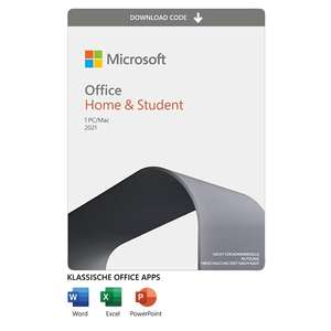 Microsoft Office 2021 LIZENZ | Home & Student | 1 Gerät | 1 Benutzer | PC/Mac | Aktivierungscode per Email