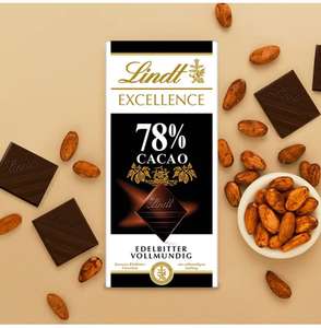 10 ×Lindt EXCELLENCE 78 % Kakao - Edelbitter-Schokolade 100 g Tafel |