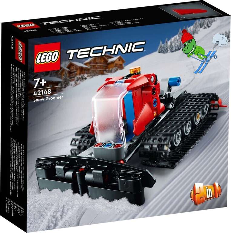 (Prime) LEGO Technic, Pistenraupe, 2in1 Winter-Fahrzeug, ab 7 Jahren,