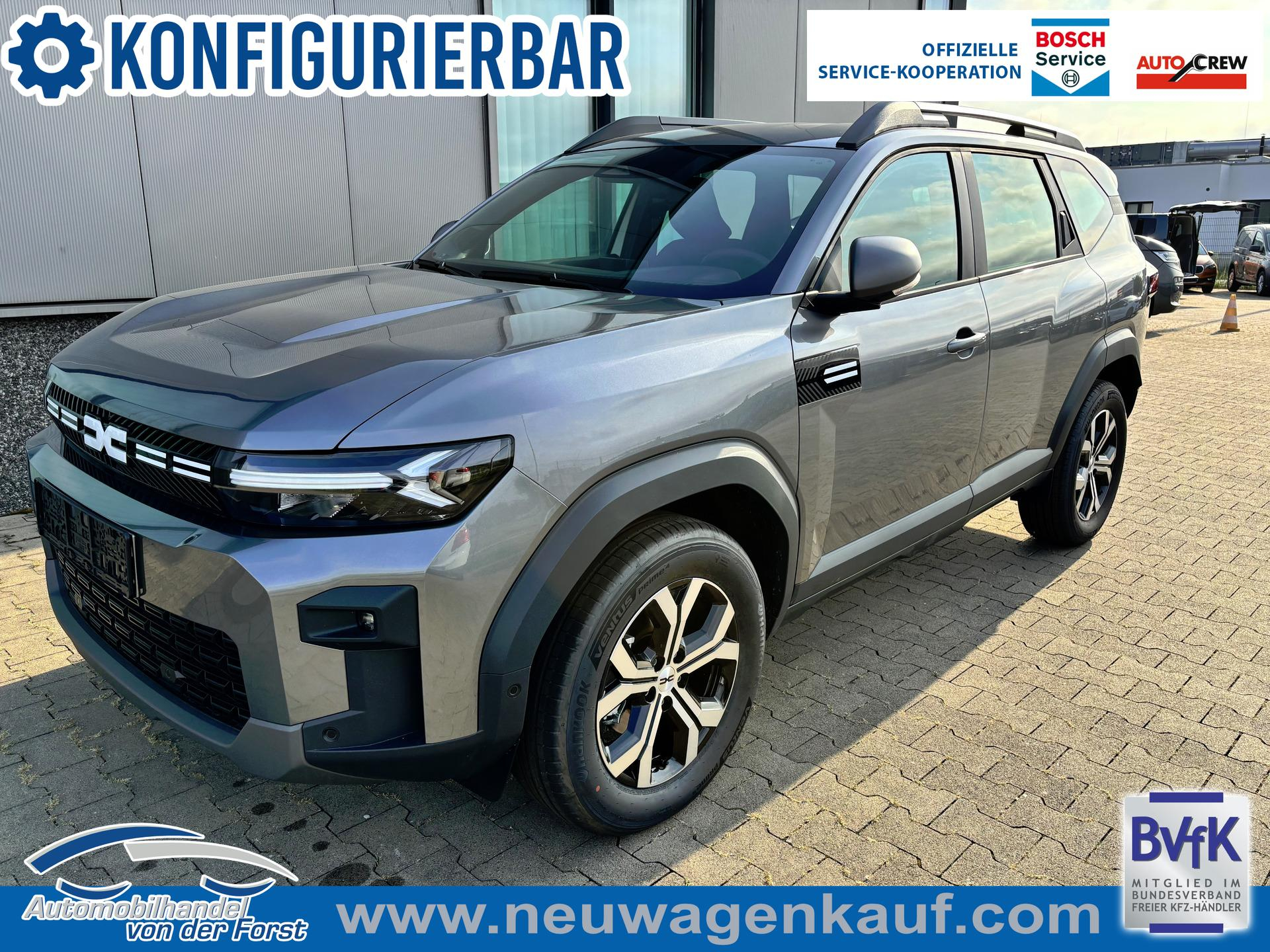 Dacia Bigster inkl. Lieferung / 140 PS | auch LPG | auch Expression, Journey, Extreme | 4x4 (Allrad) | oder auch Hybrid (EU-Neuwagen Tz)
