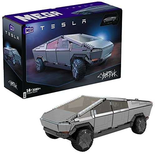 Mattel Mega Construx Tesla Cybertruck (GWW84) für 51,11 Euro / 3.283 Klemmbausteine [Amazon]