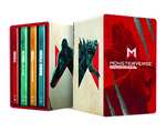 Monsterverse 4K Godzilla/Kong - Steelbook Collection 4 Films UHD + Bluray
