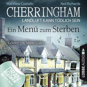Gratis Hörbuch / Ebook "Cherringham: Ein Menü zum Sterben" (Lübbe Audio)