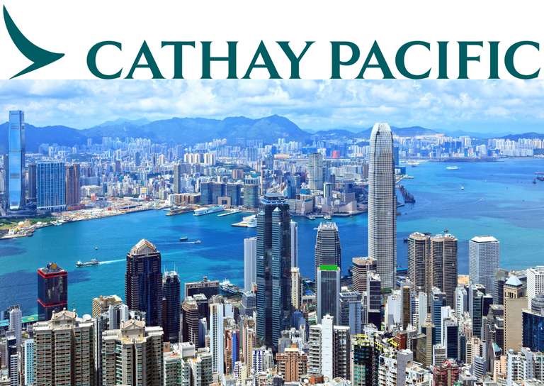 [Direktflüge] Cathay Pacific verschenkt 900 Flugtickets | Frankfurt, London, Paris, Madrid - Hongkong (Steuern + Gebühren fallen an)