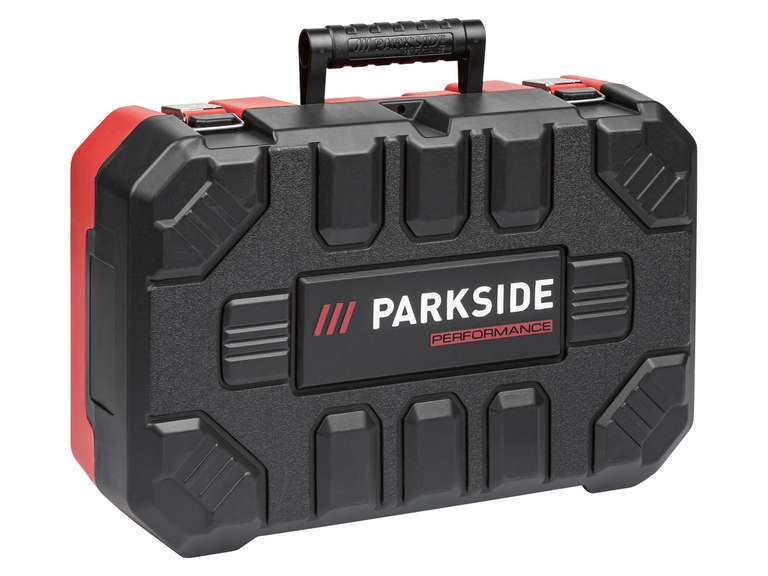Parkside Performance 20V Akkuschrauber mit Akku (2 Ah), Ladegerät und Koffer
