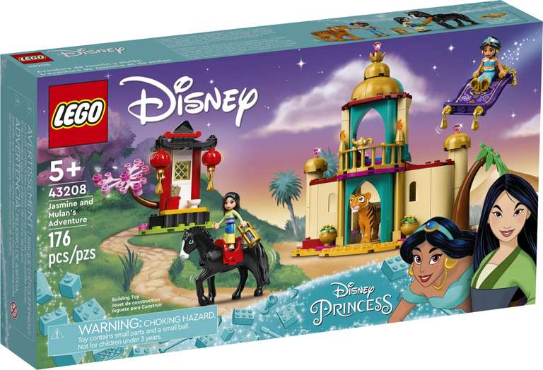 LEGO Disney 43208 Jasmins und Mulans Abenteuer (Galeria Lokal & Online) für 19,99€ zzgl. Versand