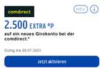 [Comdirect + Payback] 80€ Prämie: 2500 Extra-/500 Basispunkte + 50€ für kostenloses Girokonto Aktiv; Google Pay, Apple Pay (Personalisiert)